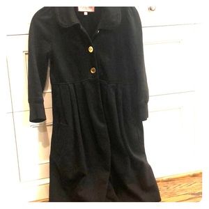 Comfy heavy sweatshirt material jacket.